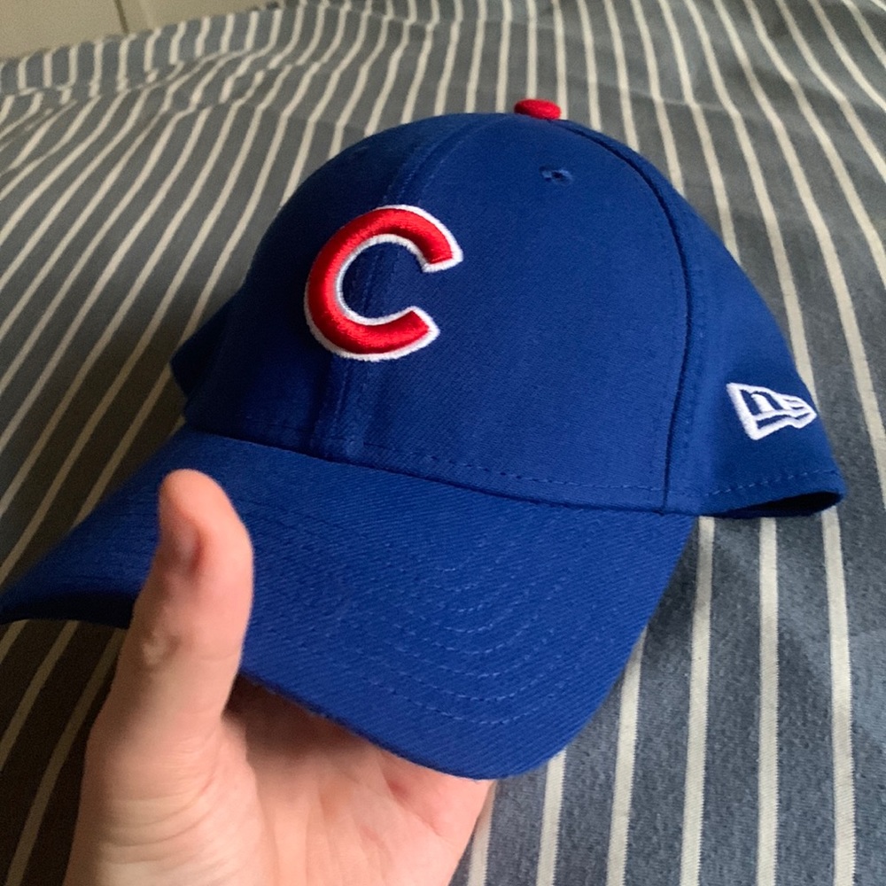 New Era Chicago Cubs Fiited Stretch Hat Medium-Large Size